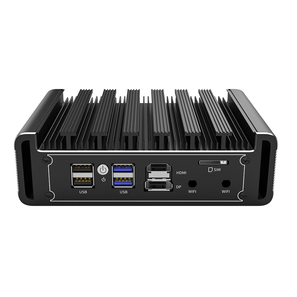Intel Celeron N5105 Mini Firewall Soft Router 4x2.5G Lan J4125 Fanless Mini PC OPNsense Internet Network Server