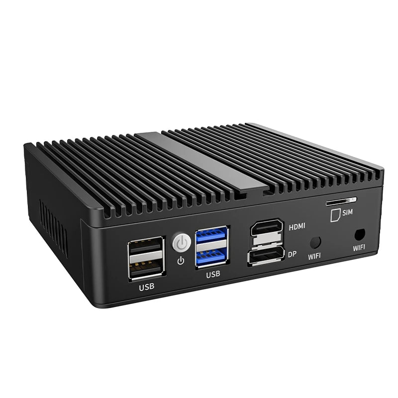 Intel Alder lake N100 Fanless Mini PC 4x2.5G LAN Celeron N5105 Firewall Soft Router pfSense Appliance