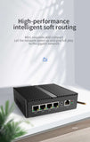 Intel Alder lake N100 Fanless Mini PC Firewall Soft Router PfSense Appliance with 4x2.5G LAN